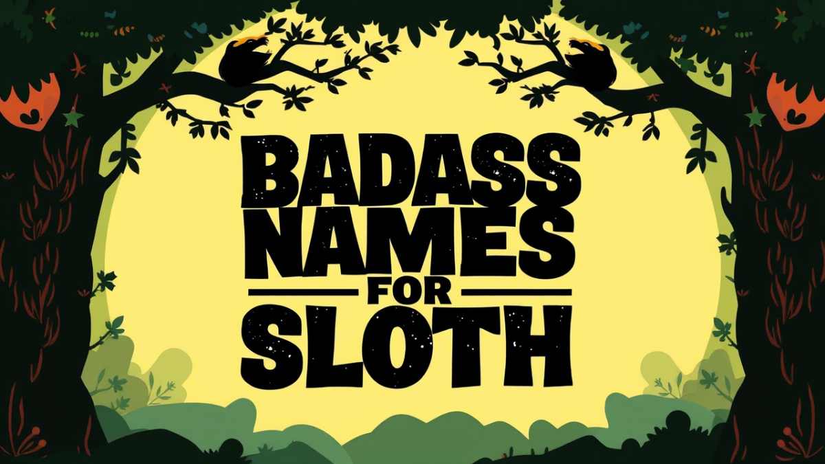 Badass Names for Sloth