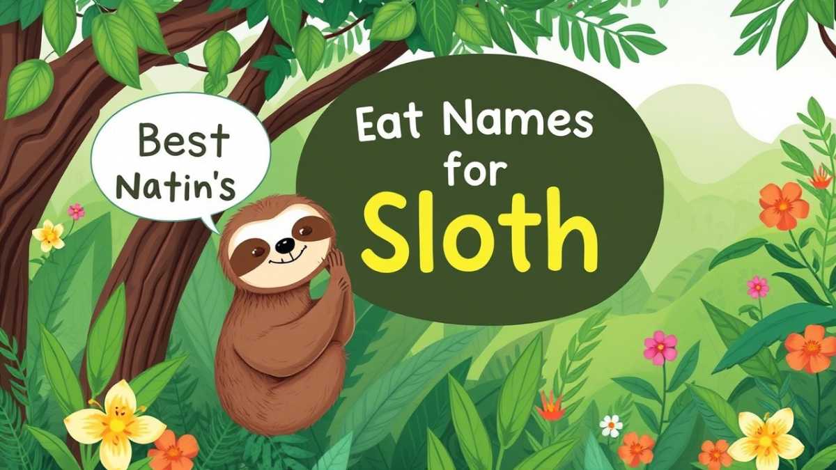 Best Names for Sloth