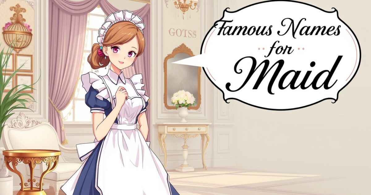 Famous Names for Maid